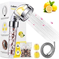Enibon Alcachofa Ducha de Mano con Filtro- Vitamina C Cabezal de Ducha con Manguera- Filtro Ducha Alta Presión Ahorra…